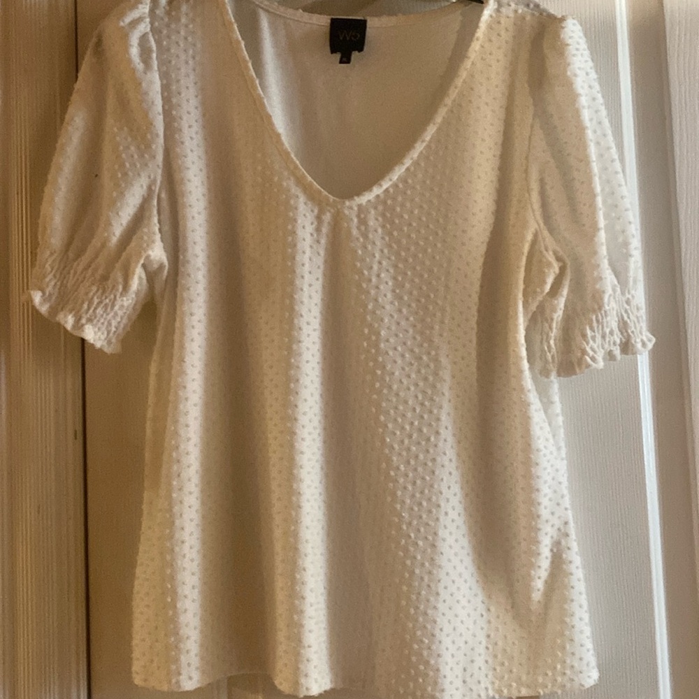 Lot of three women’s xl tops. W5, Gomorn and Rose and Olive.